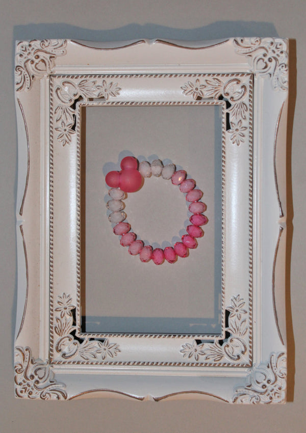 Pink Hombre Minnie Mouse Inspired Bracelet - JTJ15253