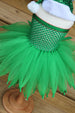 Holiday Elf Tutu Dress with Bells!!!  Fully lined top sizes 4T and up