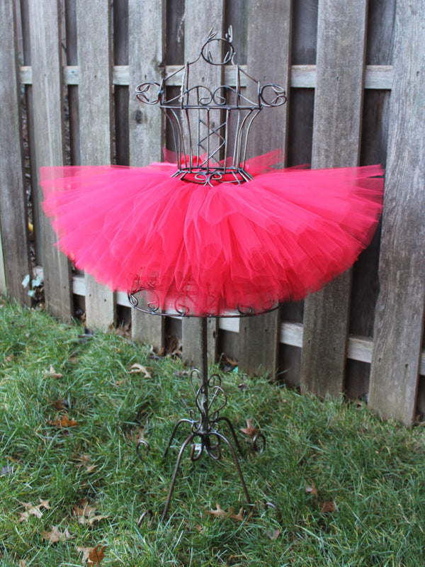 Extremely Full Red Tutu, Valentines Day Tutu, Valentines Tutu, Red Valentines Day Tutu