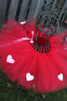 Simple Love Tutu, Red Valentine's Day Tutu, Valentine's Day Tutu, Valetine's Tutu, Heart Tutu