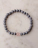 Mashan Jade and Rose Quartz Bracelet