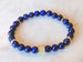 Lapis Lazuli and Gold Bracelet