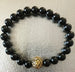 Black Onyx Lion Head Bracelet