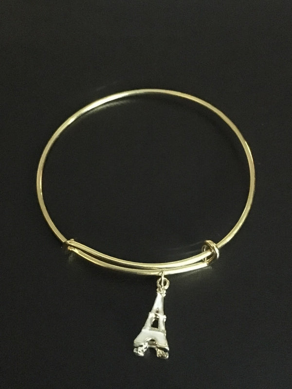 Simple Beauty Eiffel Tower Bangle