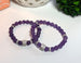 Amethyst and Pave Bracelet
