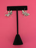 silver dragonfly earrings