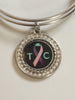 Thyroid Cancer Awareness Bangle